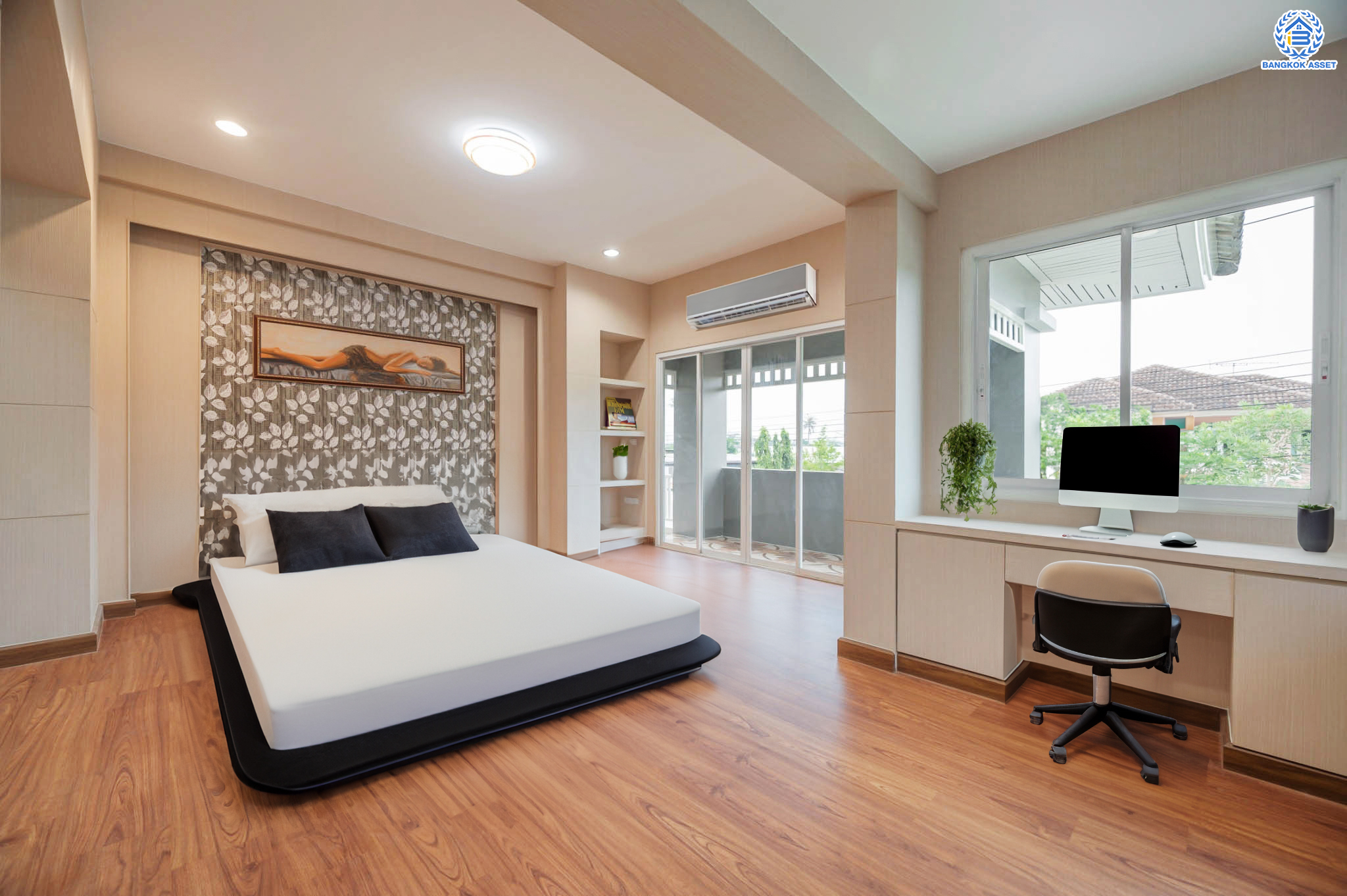 บ้านเดี่ยวมือสอง โครงการ เดอะวอเตอร์เฮ้าส์ กาญจนาฯ-บางบอน รองรับทุกความสุข เนื้อที่ 117.1 ตร.ว. ฟังก์ชัน 5 ห้องนอน 4 ห้องน้ำ 1 ห้องอเนกประสงค์ 1 ห้องแม่บ้าน จอดรถได้ 1 คัน บนทำเลใกล้รถไฟฟ้าสายสีน้ำเงิน "สถานีหลัก2" และจุดขึ้นทางด่วน "พระราม2" และ The Mall บางแค